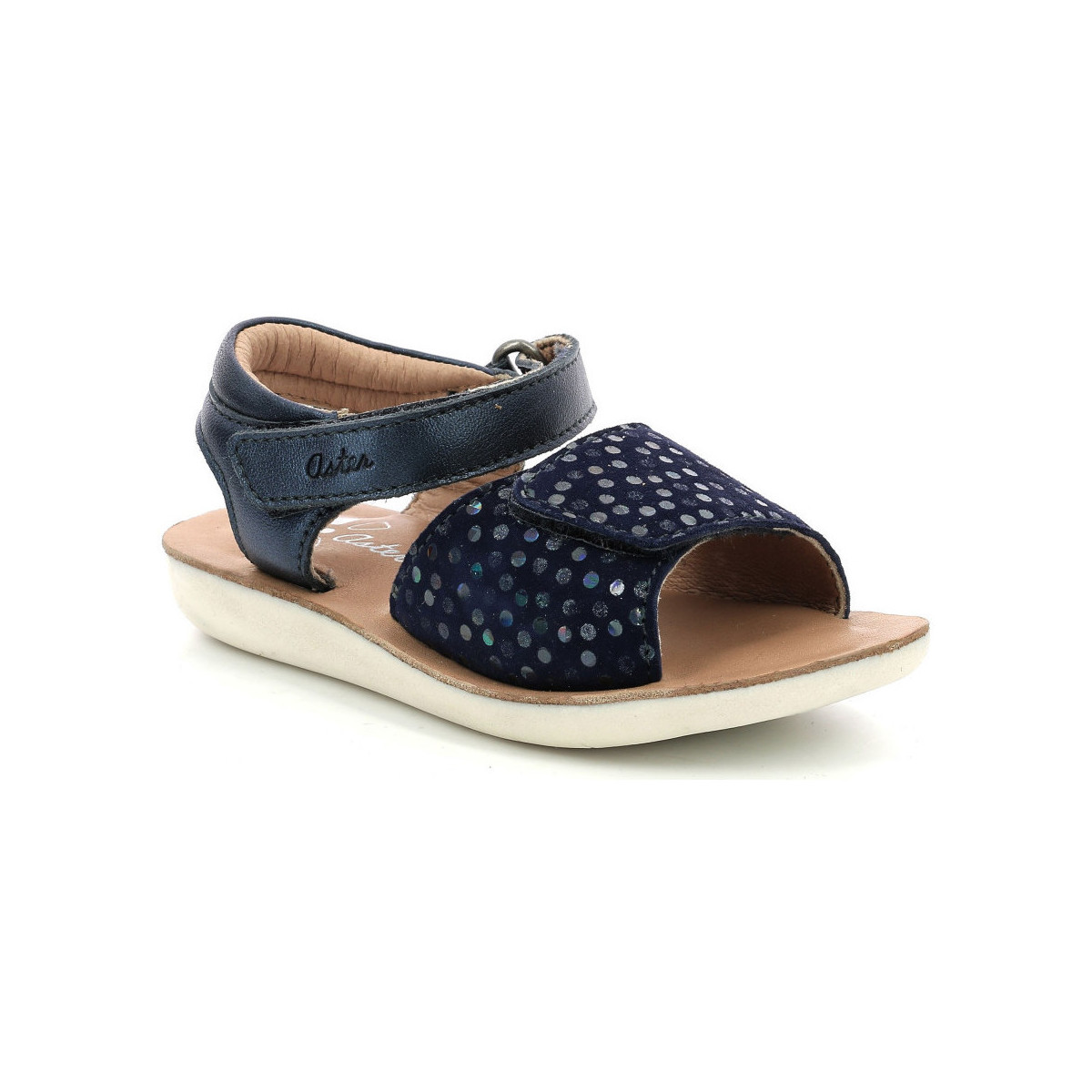 Chaussures Fille Sandales et Nu-pieds Aster Theania Bleu