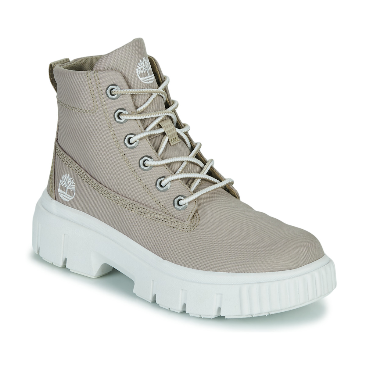 Chaussures Femme Boots Timberland FABRIC BOOT Beige