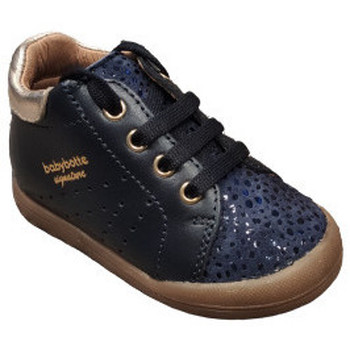 Chaussures Fille Baskets montantes Baby Botte 8086 BLUE