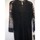 Vêtements Femme Robes courtes Desigual Robe dentelle noire Noir