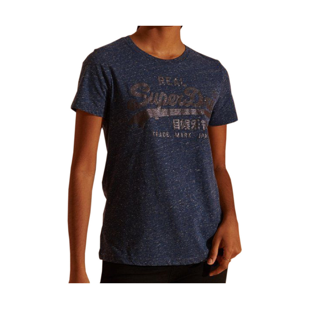 Vêtements Femme T-shirts & Polos Superdry W1010233B Bleu