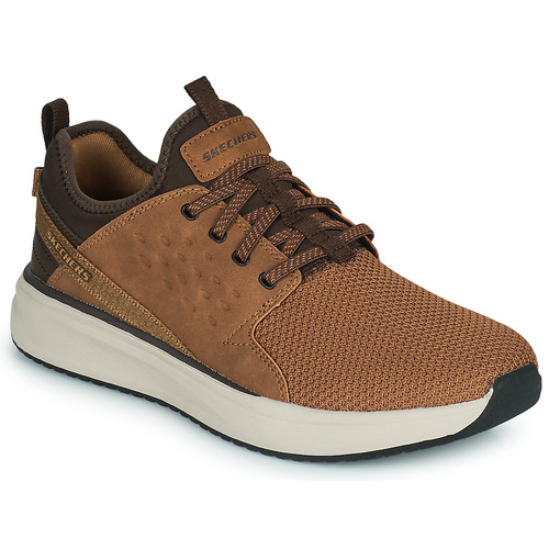 Chaussures Homme Baskets basses Skechers Wome CROWDER Marron