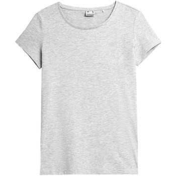 Vêtements Femme T-shirts manches courtes 4F TSD350 Gris