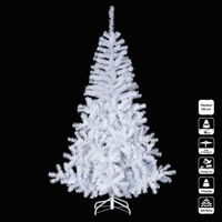 Maison & Déco Décorations de noël Féérie Lights & Christmas Sapin de noël Luxe - 1,5 m Blanc