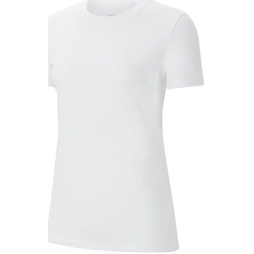 Vêtements Femme T-shirts manches courtes Nike David Koma crystal-embellished drop-shoulder T-Shirt Blanc