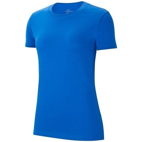 Vêtements Femme T-shirts manches courtes Nike Wmns Park 20 Bleu