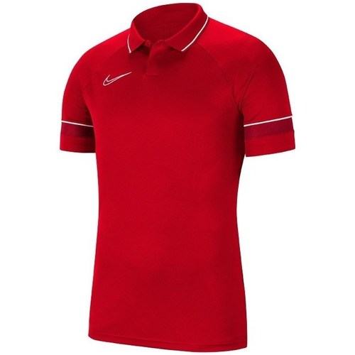 Vêtements Homme T-shirts manches courtes Nike Metallic Drifit Academy 21 Rouge