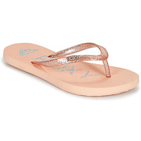 Chaussures Fille Tongs Roxy RG VIVA SPARKLE Rose