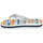 Chaussures Fille Tongs Roxy RG TAHITI VII Blanc / Multicolore