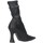 Chaussures Femme Low boots Ovye AC902 Bottes et bottines Femme NOIR Noir