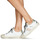 Chaussures Femme Baskets basses Meline NKC166 Blanc / Beige / Doré