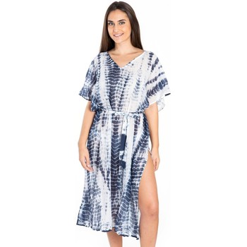 Vêtements Femme Robes longues Isla Bonita By Sigris Poncho Azul
