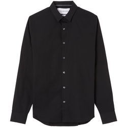 Vêtements Homme Chemises manches longues Calvin Klein Jeans Chemise  Ref 54835 BEH Noir Noir