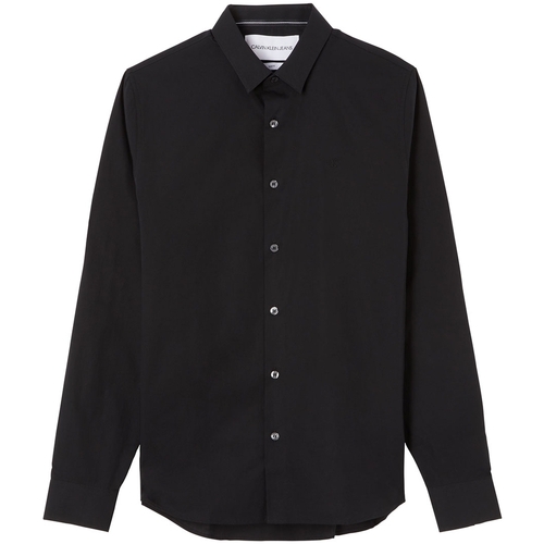 Vêtements Homme Chemises manches longues Calvin Klein jacket Jeans Chemise  Ref 54835 BEH Noir Noir