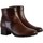 Chaussures Femme Boots Gabor Bottine Cuir 75.510 Marron
