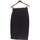 Vêtements Femme Jupes Sisley jupe mi longue  36 - T1 - S Noir Noir