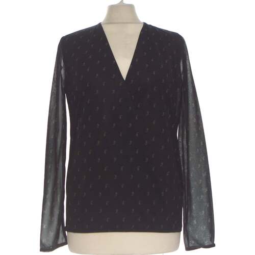 Vêtements Femme Malles / coffres de rangements Mango blouse  36 - T1 - S Noir Noir