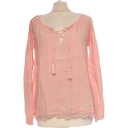 Vêtements Femme Tops / Blouses Hollister blouse  36 - T1 - S Rose Rose