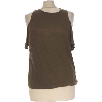 Vêtements Femme Sun & Shadow Zara top manches courtes  36 - T1 - S Vert Vert