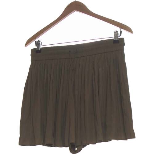 Vêtements Femme Mesh Shorts / Bermudas Zara short  38 - T2 - M Vert Vert