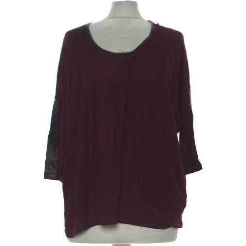 Vêtements Femme T-shirts & Polos Zara top manches courtes  38 - T2 - M Violet Violet