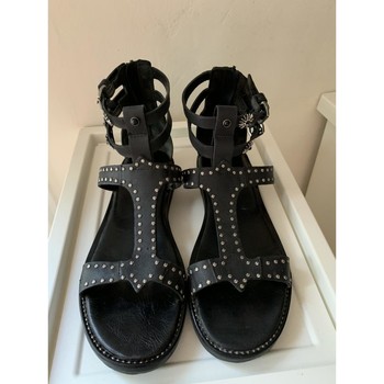 Chaussures Femme Sandales et Nu-pieds Mjus Mjus temple clou noir Noir