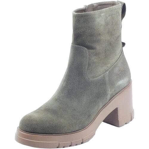 Chaussures Femme Low boots Wonders H-4421 Veldry Beige