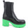 Chaussures Femme Low boots Ovye NIM03.26 Vert