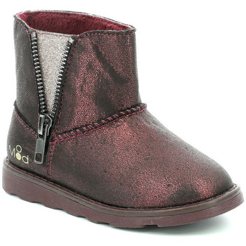 Chaussures Fille Silver Boots Mod'8 Aldize Rouge
