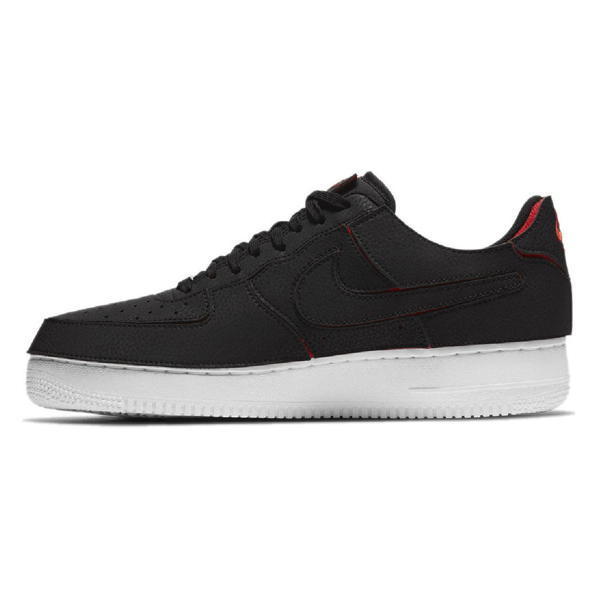 Chaussures Homme Baskets basses Nike AIR FORCE 1 LO Noir