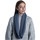 Accessoires textile Femme Echarpes / Etoles / Foulards Buff Yulia Knitted Infinity Scarf Bleu