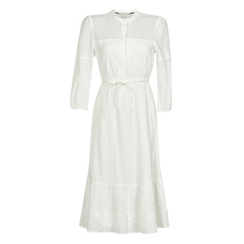 Vêtements Femme Robes longues Esprit BCI midi dress Blanc