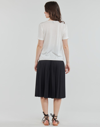 Vêtements Esprit CLT wrap tshirt OFF WHITE - Livraison Gratuite 