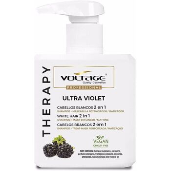 Beauté Shampooings Voltage Therapy Ultra Violet Cabellos Blancos 2 En 1 Champú-mascarilla 