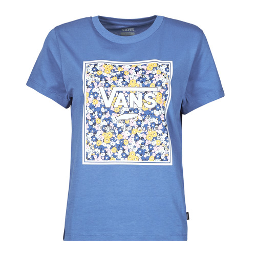 Vêtements Femme shirt with logo tory burch t shirt Vans DECO BOX Bleu