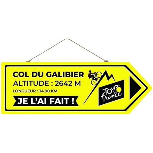 Loints Of Holla Tableaux / toiles Enesco Décoration Tour de France - Fabriquée en France Jaune