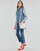 Vêtements Femme Vestes en jean Desigual CHAQ_OLIMPIA Gris Chiné / Bleu Jean