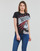 Vêtements Femme T-shirts manches courtes Desigual TS_MICKEY BOOM Noir
