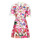 Vêtements Femme Robes courtes Desigual VEST_BURDEOS Multicolore