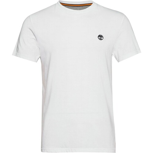 Vêtements Homme T-shirts manches courtes Timberland Dun-River Crew Blanc