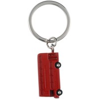 Accessoires textile Porte-clés La Chaise Longue Porte clés Bus Anglais Rouge