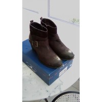 Megis Bottines cuir Noir - Chaussures Bottine Femme 18,00 €
