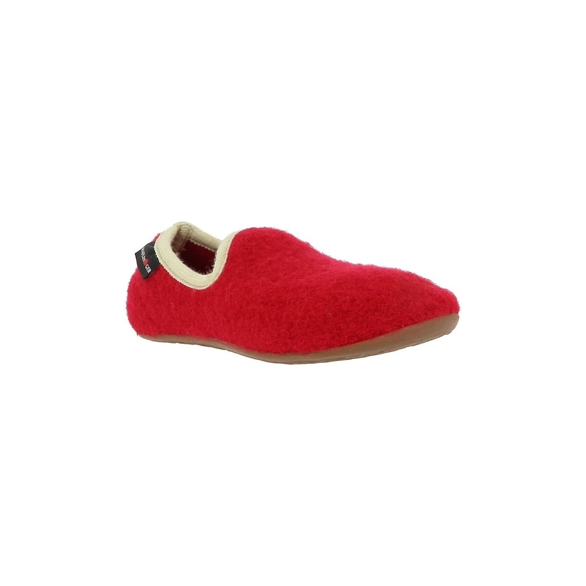 Chaussures Femme Chaussons Haflinger EVEREST CHARLIE Rouge