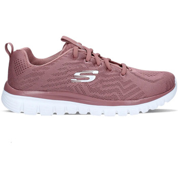 Chaussures Femme Baskets mode Skechers Graceful Get Connected Rose