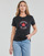Vêtements Femme T-shirts manches courtes Converse Meersalz-schwarz Chuck Patch Classic Tee Converse Meersalz-schwarz Black Multi