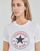 Vêtements Femme T-shirts manches courtes Converse Chuck Patch Classic Tee White