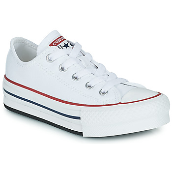 Chaussures Fille Baskets basses Converse CHUCK TAYLOR ALL STAR EVA LIFT FOUNDATION OX Blanc