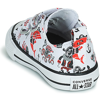 Converse CHUCK TAYLOR ALL STAR 2V PIRATES COVE OX Blanc / Rouge