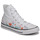 Chaussures Femme Baskets montantes undefeated Converse CHUCK TAYLOR ALL STAR CRAFTED FOLK HI Blanc / Multicolore