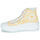 Chaussures Femme Baskets montantes Converse CHUCK TAYLOR ALL STAR MOVE FLORAL PLATFORM LO-FI CRAFT HI Jaune